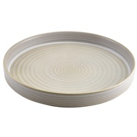 Click for a bigger picture.Terra Stoneware Antigo Barley Presentation Plate 26cm