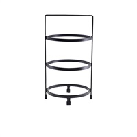 Click for a bigger picture.GenWare Three Tier Presentation Plate Stand 20.5cm