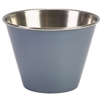 Click for a bigger picture.GenWare Grey Stainless Steel Ramekin 34cl/12oz