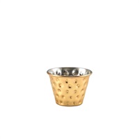 Click for a bigger picture.GenWare Gold Plated Hammered Ramekin 71ml/2.5oz