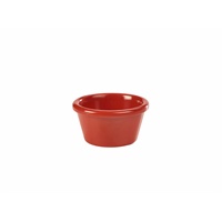 Click for a bigger picture.Ramekin 3oz Smooth Red