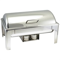Click for a bigger picture.Spring Hinged Chafing Dish GN 1/1