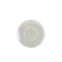 Click for a bigger picture.Terra Porcelain Pearl Saucer 14.5cm