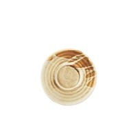 Click for a bigger picture.Terra Porcelain Roko Sand Saucer 11.5cm