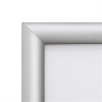 Click for a bigger picture.Genware Silver A4 Snap Frame
