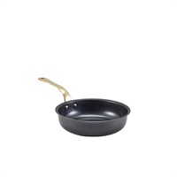 Click for a bigger picture.GenWare Black Vintage Steel Mini Fry Pan 15.5 x 4cm