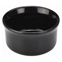 Click for a bigger picture.GenWare Stoneware Black Ramekin 6.5cm/2.5"