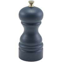 Click for a bigger picture.Blue Wooden Salt/Pepper Grinder 13cm