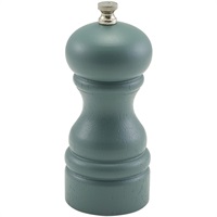 Click for a bigger picture.Olive Green Wooden Salt/Pepper Grinder 13cm