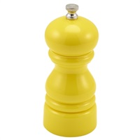 Click for a bigger picture.GenWare Salt Or Pepper Grinder Yellow 12.7cm