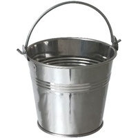Click for a bigger picture.Stainless Steel Serving Bucket 10cm Dia