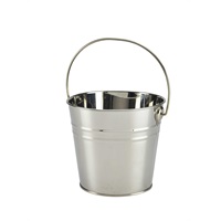 Click for a bigger picture.Stainless Steel Serving Bucket 16cm Dia
