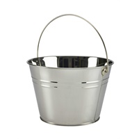 Click for a bigger picture.Stainless Steel Serving Bucket 25cm Dia