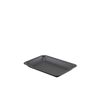 Click for a bigger picture.GenWare Black Vintage Steel Tray 20 x 14cm