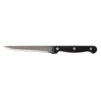Click for a bigger picture.Steak Knife Black Poly Handle (Dozen)