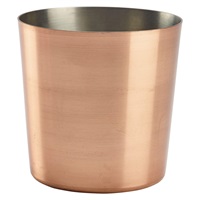 Click for a bigger picture.Copper Plated Serving Cup 8.5 x 8.5cm