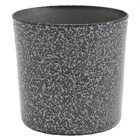 Click for a bigger picture.Stainless Steel Serving Cup 8.5 x 8.5cm Hammered Silver