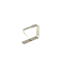 Click for a bigger picture.Tablecloth Clip St/St 2" X 1 3/4"