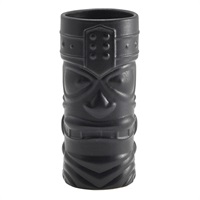 Click for a bigger picture.Genware Cast Iron Effect Tiki Mug 40cl/14oz