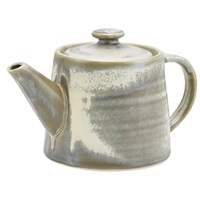 Click for a bigger picture.Terra Porcelain Matt Grey Teapot 50cl/17.6oz