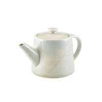 Click for a bigger picture.Terra Porcelain Pearl Teapot 50cl/17.6oz