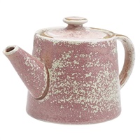 Click for a bigger picture.Terra Porcelain Rose Teapot 50cl/17.6oz