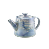 Click for a bigger picture.Terra Porcelain Seafoam Teapot 50cl/17.6oz