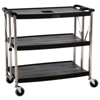 Click for a bigger picture.GenWare Large 3 Tier Foldable Trolley