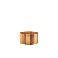 Click for a bigger picture.GenWare Acacia Wood Straight Sided Bowl 22.5 x 12cm
