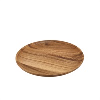 Click for a bigger picture.GenWare Acacia Wood Serving Plate 24cm