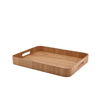 Click for a bigger picture.GenWare Light Wood Veneer Butlers Tray 50 x 38cm