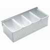 GenWare 4 Part Stainless Steel Condiment Holder