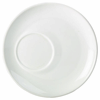 Click here for more details of the Genware Porcelain Offset Saucer 17cm/6.75"