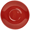 Genware Porcelain Red Saucer 12cm/4.75"
