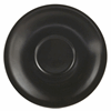 Click here for more details of the Genware Porcelain Matt Black Saucer 13.5cm/ 5.25"