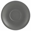 Genware Porcelain Matt Grey Saucer 16cm/ 6.25"