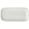 Click here for more details of the Genware Porcelain Rounded Rectangular Plate 24.5 x 12.5cm/ 9.75 x 5"