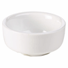 Click here for more details of the Genware Porcelain Butter Pat 6.5cm/  2.5"