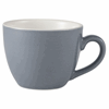 Click here for more details of the Genware Porcelain Grey Bowl Shaped Cup 9cl/ 3oz