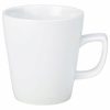 Click here for more details of the Genware Porcelain Compact Latte Mug 28.4cl/10oz
