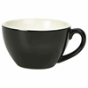 Click here for more details of the Genware Porcelain Black Bowl Shaped Cup 34cl/12oz