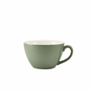 Click here for more details of the GenWare Porcelain Matt Sage Bowl Shaped Cup 34cl/ 12oz