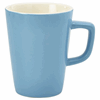 Click here for more details of the Genware Porcelain Blue Latte Mug 34cl/ 12oz