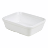 Click here for more details of the Genware Porcelain Rectangular Pie Dish 15.5x11.5cm/ 6 x 4.5"