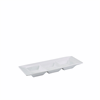 GenWare Porcelain Triple Dish 25.4 x 9cm/10 x 3.5"