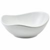 Click here for more details of the Genware Porcelain Organic Triangular Bowl 18.5cm/7.25"