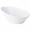 Click here for more details of the Genware Porcelain Oval Sloping Bowl 16cm/6.25"