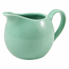 Click here for more details of the Genware Porcelain Green Jug 14cl/5oz