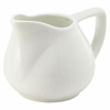 Click here for more details of the Genware Porcelain Contemporary Milk Jug 14cl/5oz