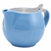 GenWare Porcelain Blue Teapot with St/St Lid & Infuser 50cl/17.6oz